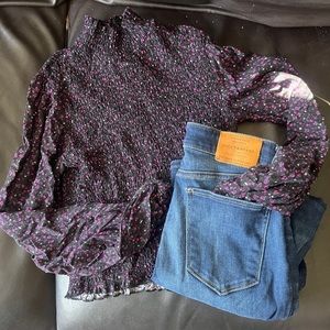 Lucky Jeans 25 wild fable top